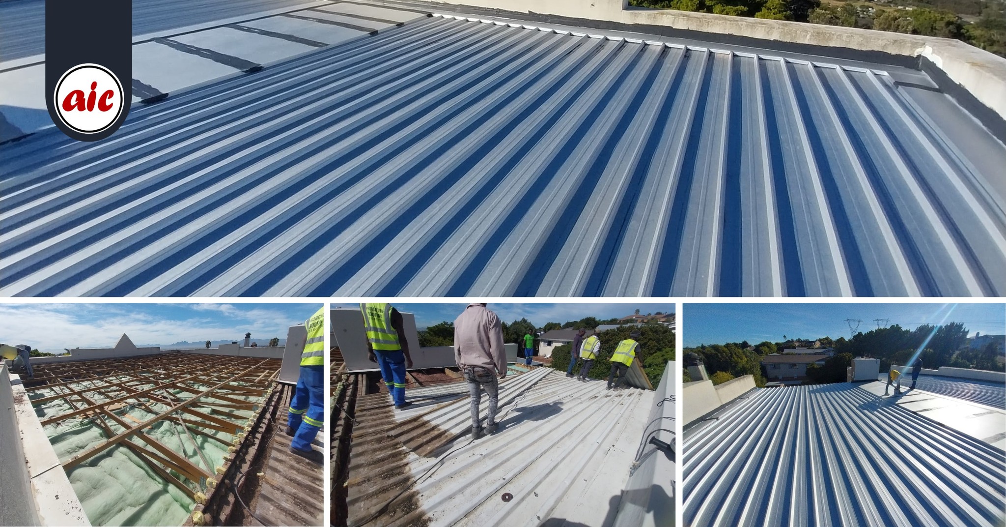 Before - Old Corrugated Roof