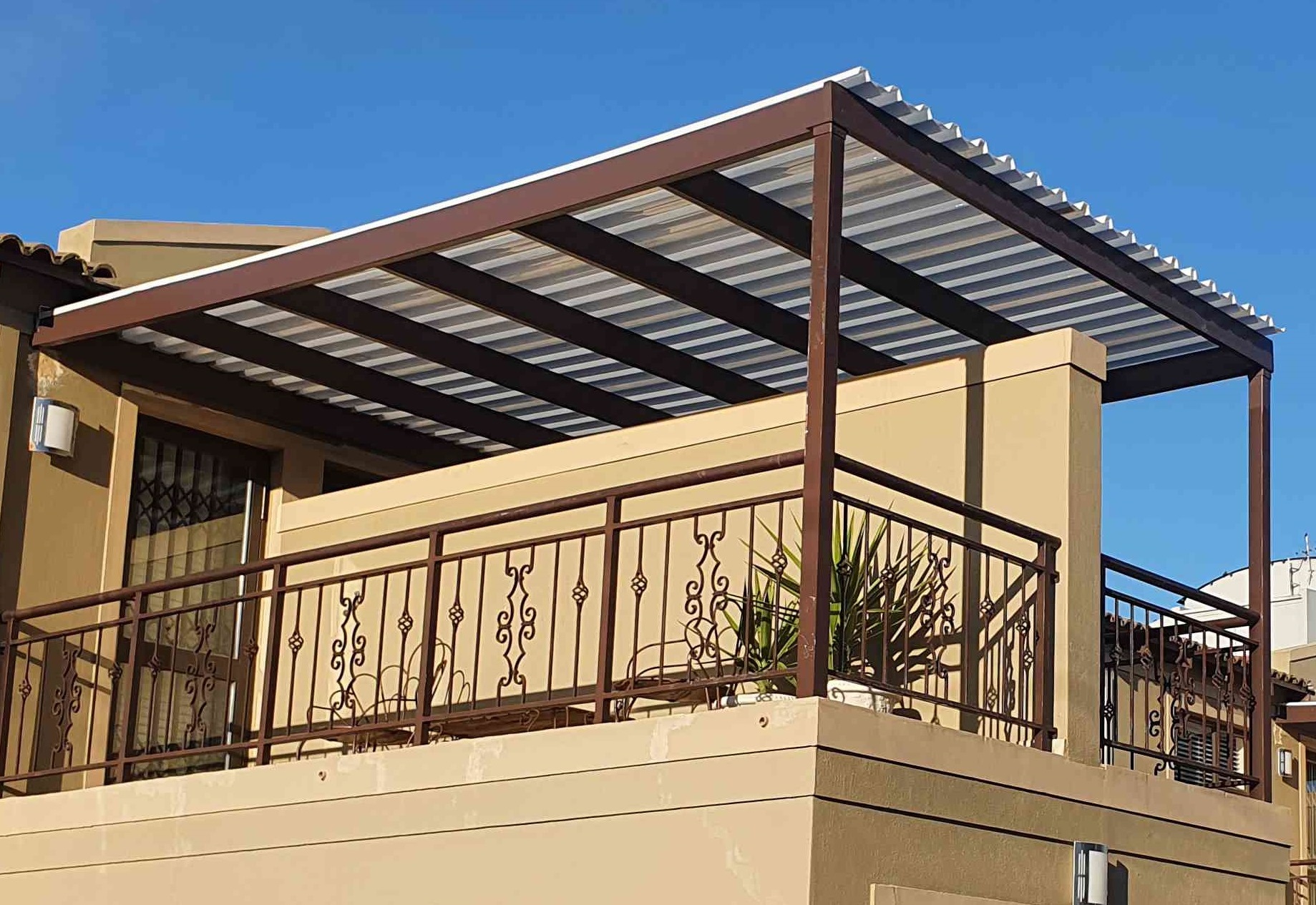 Before - Old Corrugated Roof