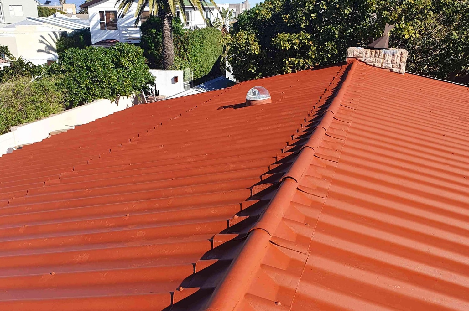 Before - Old Corrugated Roof